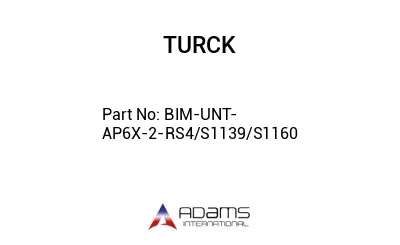 BIM-UNT-AP6X-2-RS4/S1139/S1160