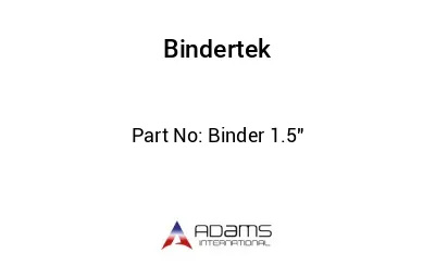 Binder 1.5"