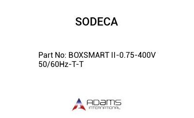 BOXSMART II-0.75-400V 50/60Hz-T-T