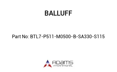 BTL7-P511-M0500-B-SA330-S115									
