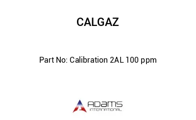 Calibration 2AL 100 ppm