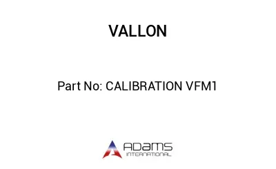 CALIBRATION VFM1