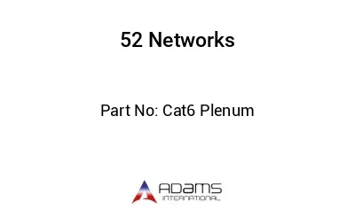 Cat6 Plenum