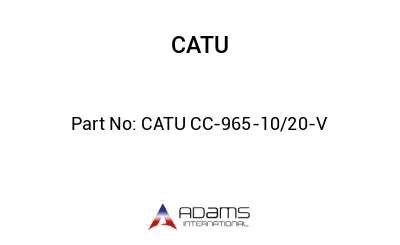 CATU CC-965-10/20-V