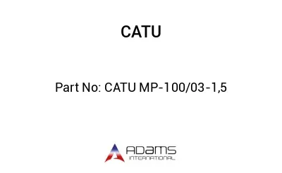 CATU MP-100/03-1,5