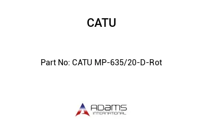 CATU MP-635/20-D-Rot