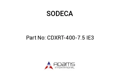 CDXRT-400-7.5 IE3