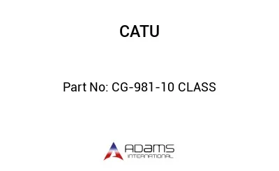 CG-981-10 CLASS