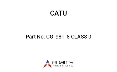 CG-981-8 CLASS 0