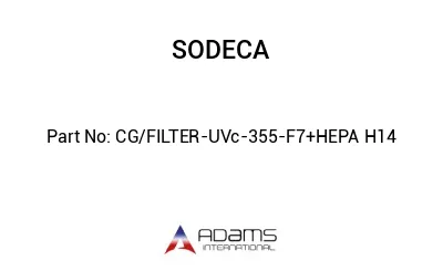 CG/FILTER-UVc-355-F7+HEPA H14
