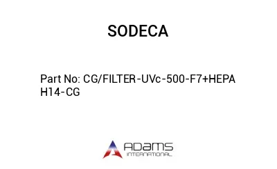 CG/FILTER-UVc-500-F7+HEPA H14-CG