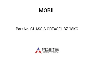 CHASSIS GREASE LBZ 18KG