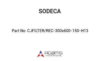 CJFILTER/REC-300x600-150-H13