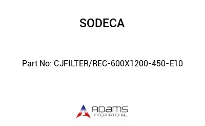 CJFILTER/REC-600X1200-450-E10