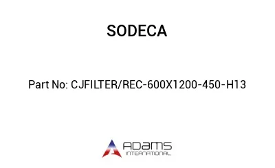 CJFILTER/REC-600X1200-450-H13