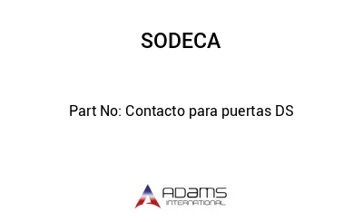 Contacto para puertas DS