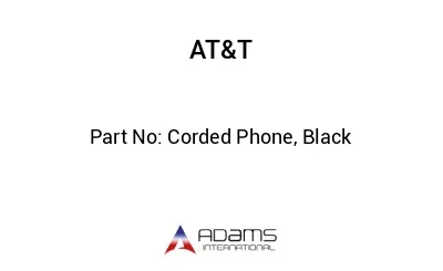 Corded Phone, Black