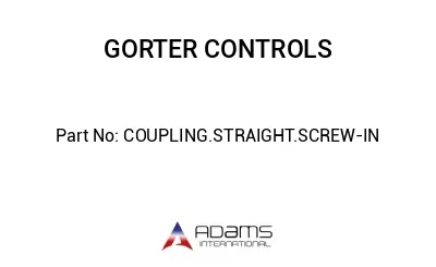 COUPLING.STRAIGHT.SCREW-IN