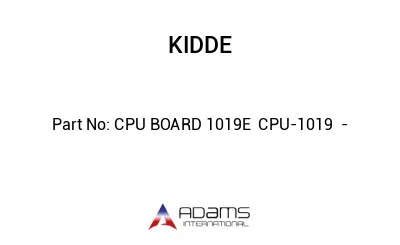 CPU BOARD 1019E  CPU-1019  -