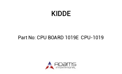 CPU BOARD 1019E  CPU-1019
