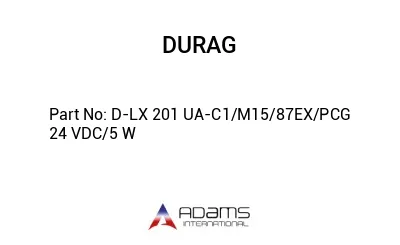 D-LX 201 UA-C1/M15/87EX/PCG 24 VDC/5 W