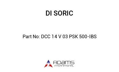DCC 14 V 03 PSK 500-IBS