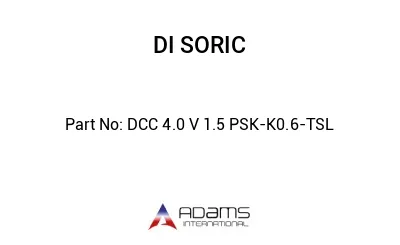 DCC 4.0 V 1.5 PSK-K0.6-TSL
