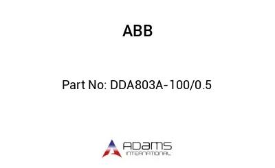 DDA803A-100/0.5