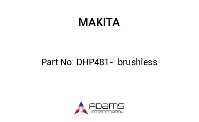 DHP481-  brushless