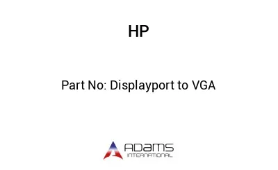 Displayport to VGA