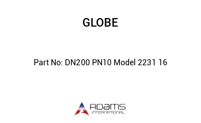 DN200 PN10 Model 2231 16