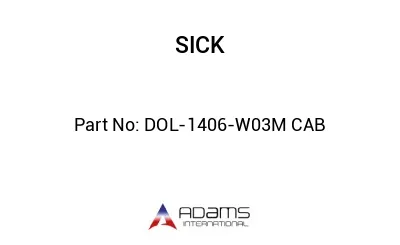 DOL-1406-W03M CAB