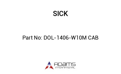 DOL-1406-W10M CAB