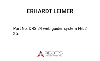 DRS 24 web guider system FE52 x 2