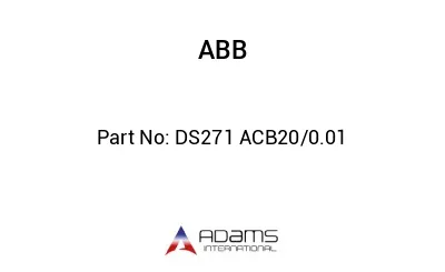 DS271 ACB20/0.01
