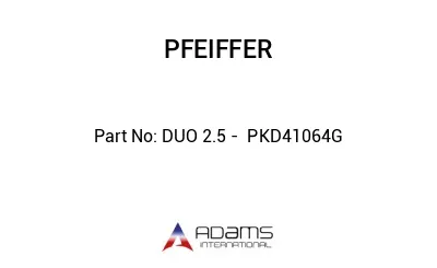 DUO 2.5 -  PKD41064G