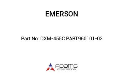 DXM-455C PART960101-03
