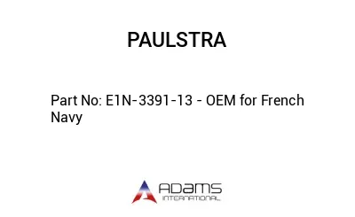 E1N-3391-13 - OEM for French Navy