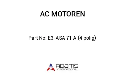 E3-ASA 71 A (4 polig)