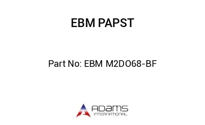 EBM M2DO68-BF