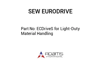ECDriveS for Light-Duty Material Handling