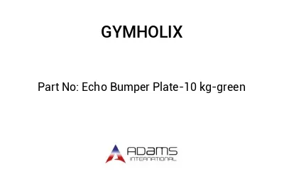 Echo Bumper Plate-10 kg-green