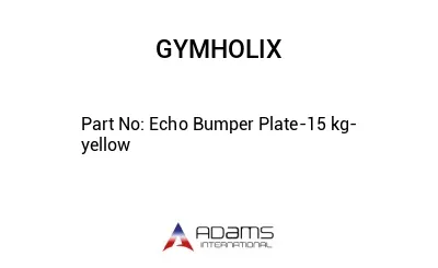 Echo Bumper Plate-15 kg-yellow