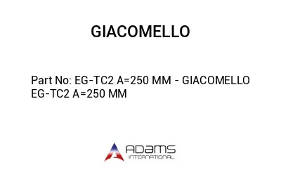 EG-TC2 A=250 MM - GIACOMELLO EG-TC2 A=250 MM