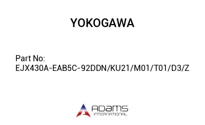 EJX430A-EAB5C-92DDN/KU21/M01/T01/D3/Z
