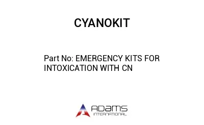 EMERGENCY KITS FOR INTOXICATION WITH CN
