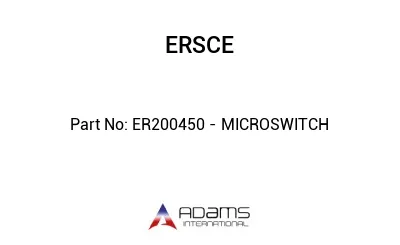 ER200450 - MICROSWITCH