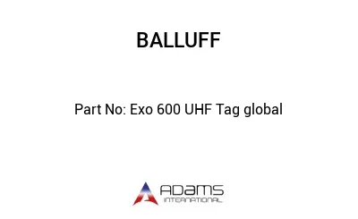 Exo 600 UHF Tag global									
