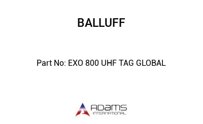 EXO 800 UHF TAG GLOBAL									