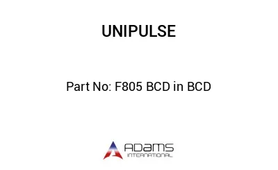 F805 BCD in BCD